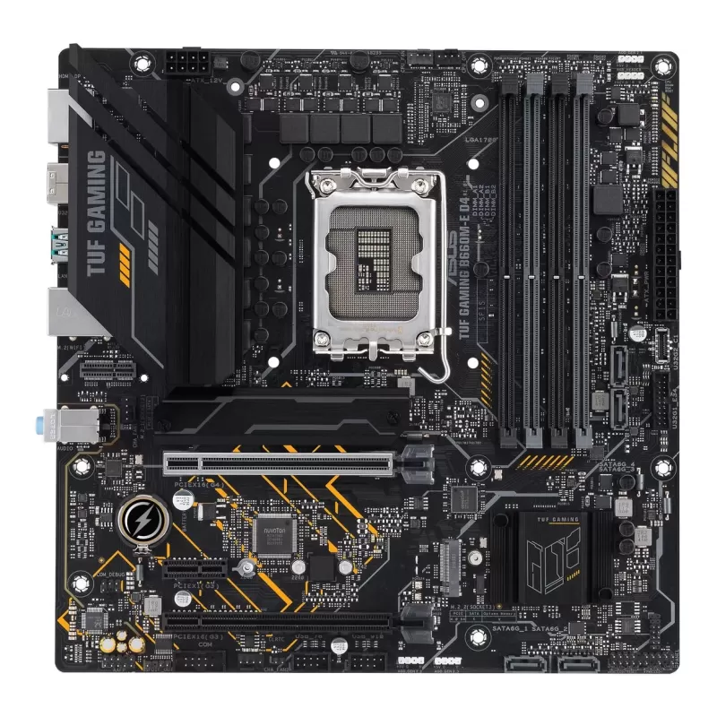 לוח אם Asus TUF GAMING B660M-E D4 DDR4 DIMM LGA1700