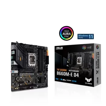 לוח אם Asus TUF GAMING B660M-E D4 DDR4 DIMM LGA1700