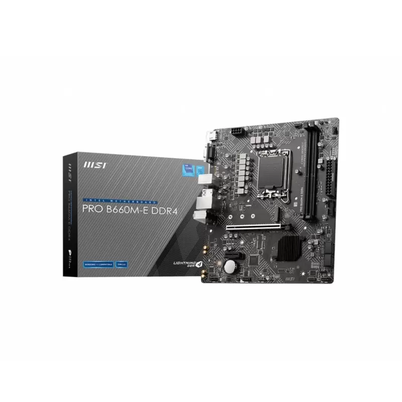 לוח אם MSI PRO B660M-E DDR4 LGA1700