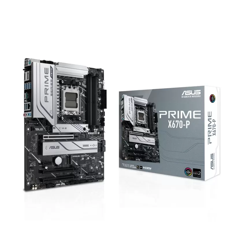 לוח אם Asus PRIME X670-P DDR5 DIMM AM5