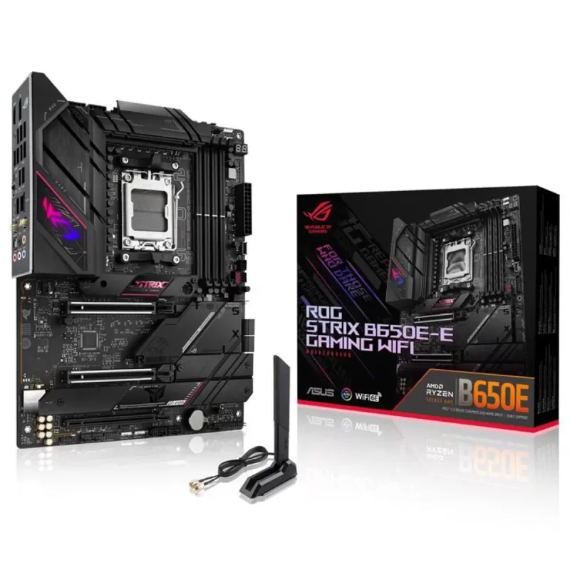 Материнская Плата Asus ROG STRIX B650E-E GAMING WIFI DDR5 DIMM AM5