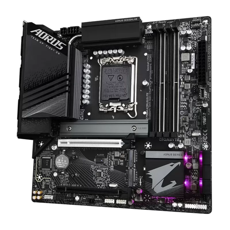 לוח אם Gigabyte Z790M AORUS ELITE DDR5 DIMM LGA1700 - יבואן רשמי