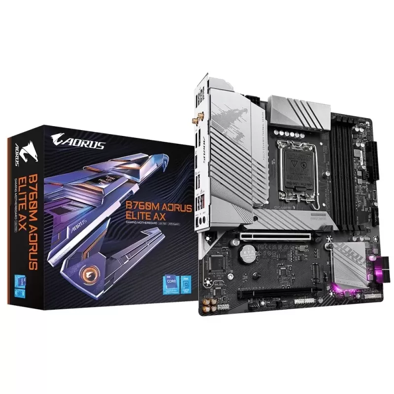 Motherboard Gigabyte B760M AORUS ELITE AX DDR5 DIMM LGA1700