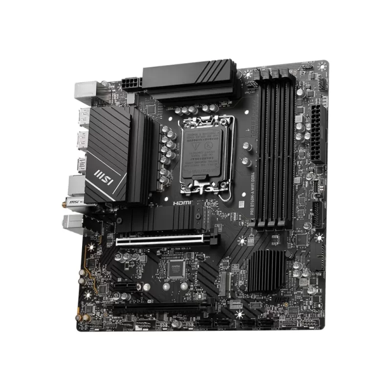 לוח אם MSI PRO B760M-A WIFI DDR4 LGA1700