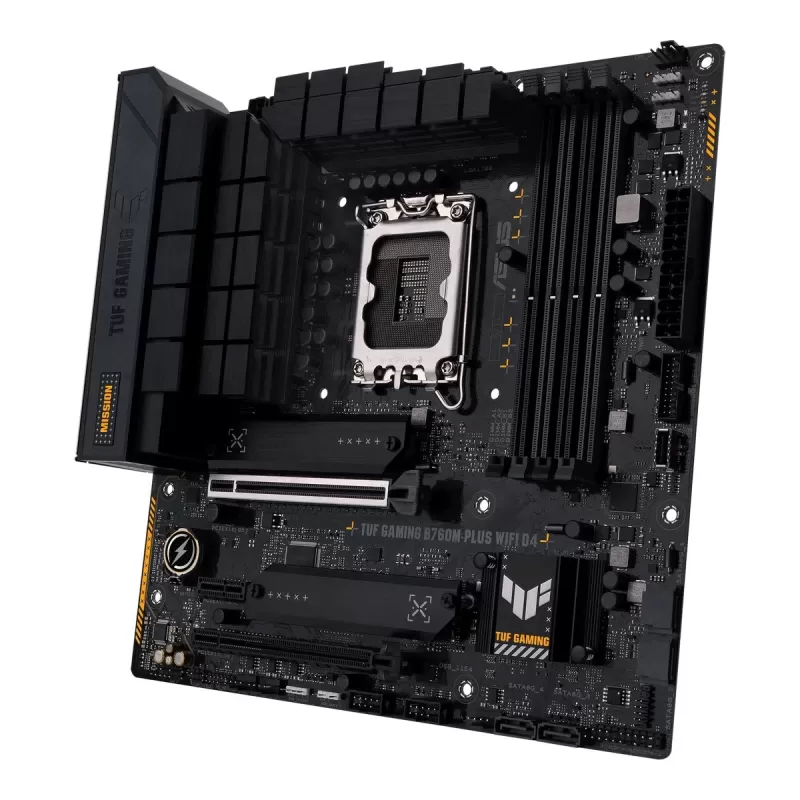 Материнская Плата Asus TUF GAMING B760M-PLUS WIFI D4 DDR4 DIMM LGA1700