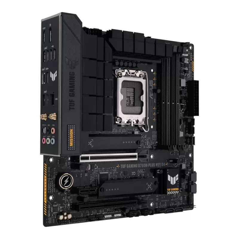 Материнская Плата Asus TUF GAMING B760M-PLUS WIFI D4 DDR4 DIMM LGA1700