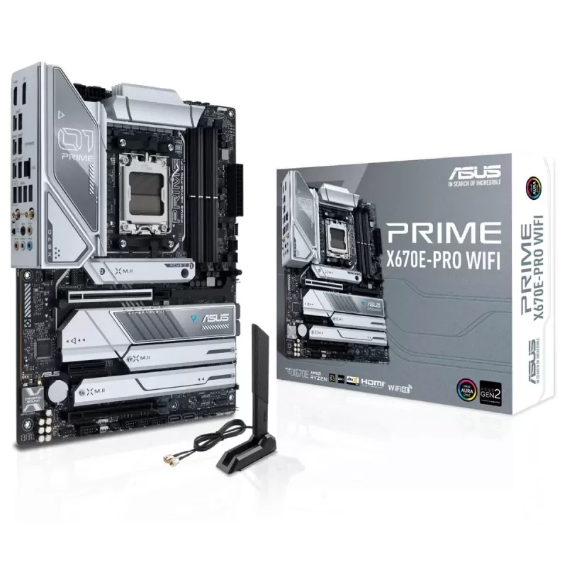Материнская Плата Asus PRIME X670E-PRO WIFI DDR5 DIMM AM5