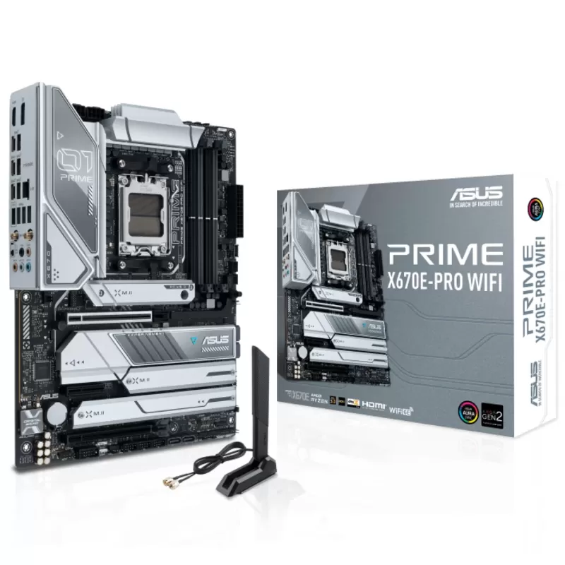 Материнская Плата Asus PRIME X670E-PRO WIFI DDR5 DIMM AM5