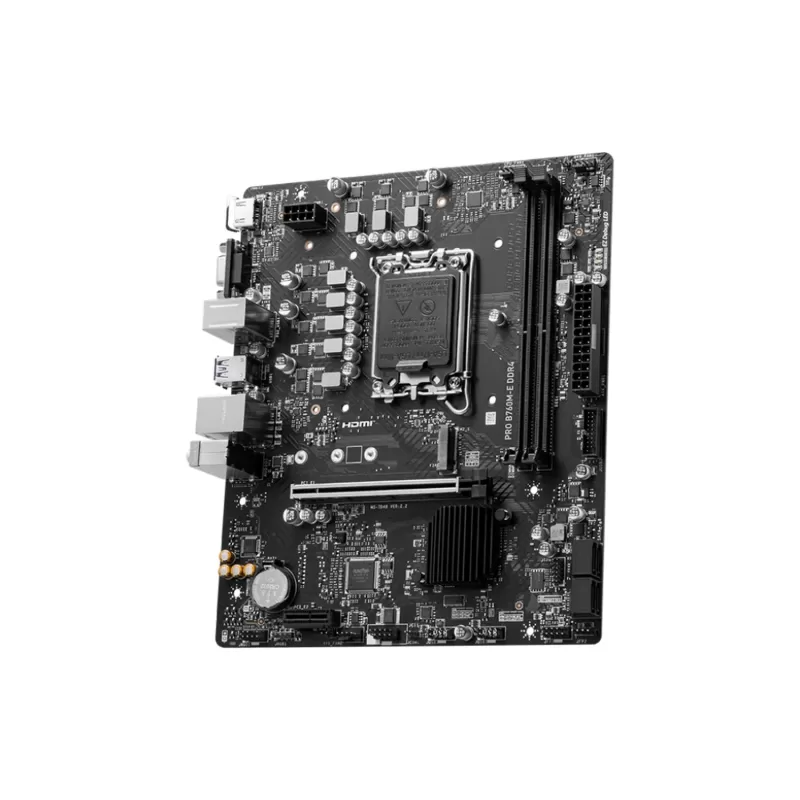 Motherboard MSI PRO B760M-E DDR4 LGA1700 Motherboard MSI PRO B760M-E DDR4 LGA1700
