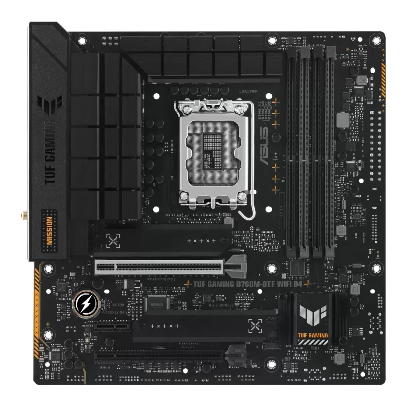 Материнская Плата Asus TUF GAMING B760M-BTF WIFI D4 DDR4 DIMM LGA1700