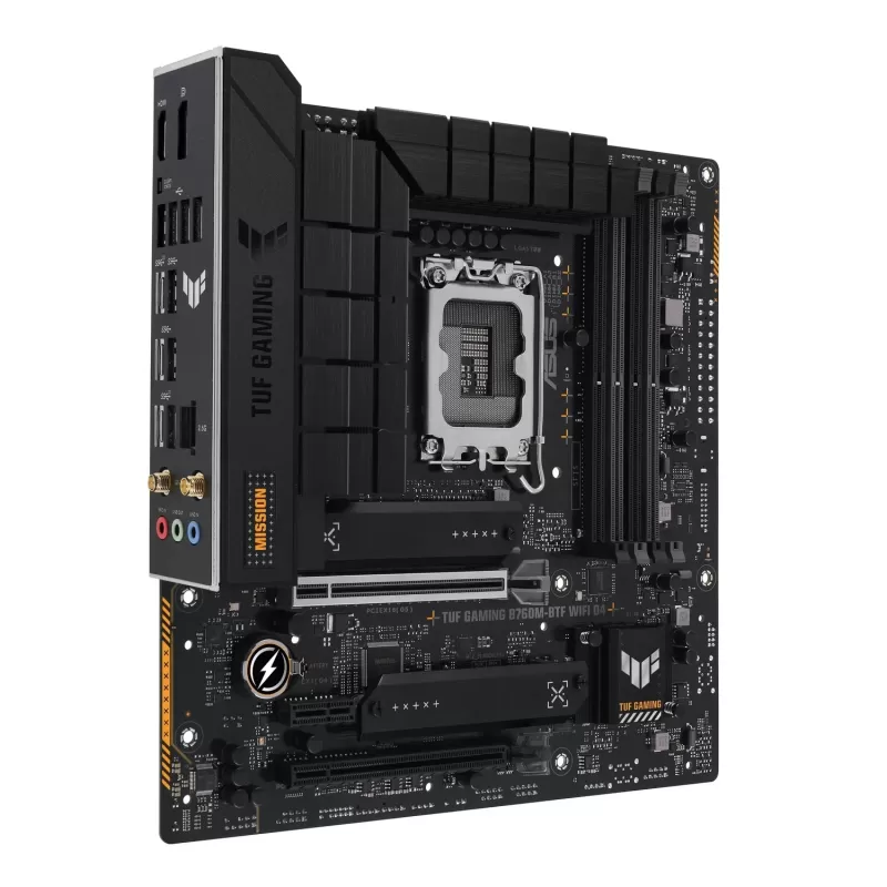 Материнская Плата Asus TUF GAMING B760M-BTF WIFI D4 DDR4 DIMM LGA1700