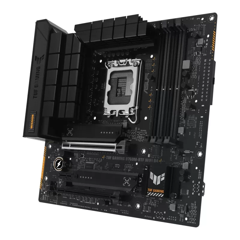 Материнская Плата Asus TUF GAMING B760M-BTF WIFI D4 DDR4 DIMM LGA1700