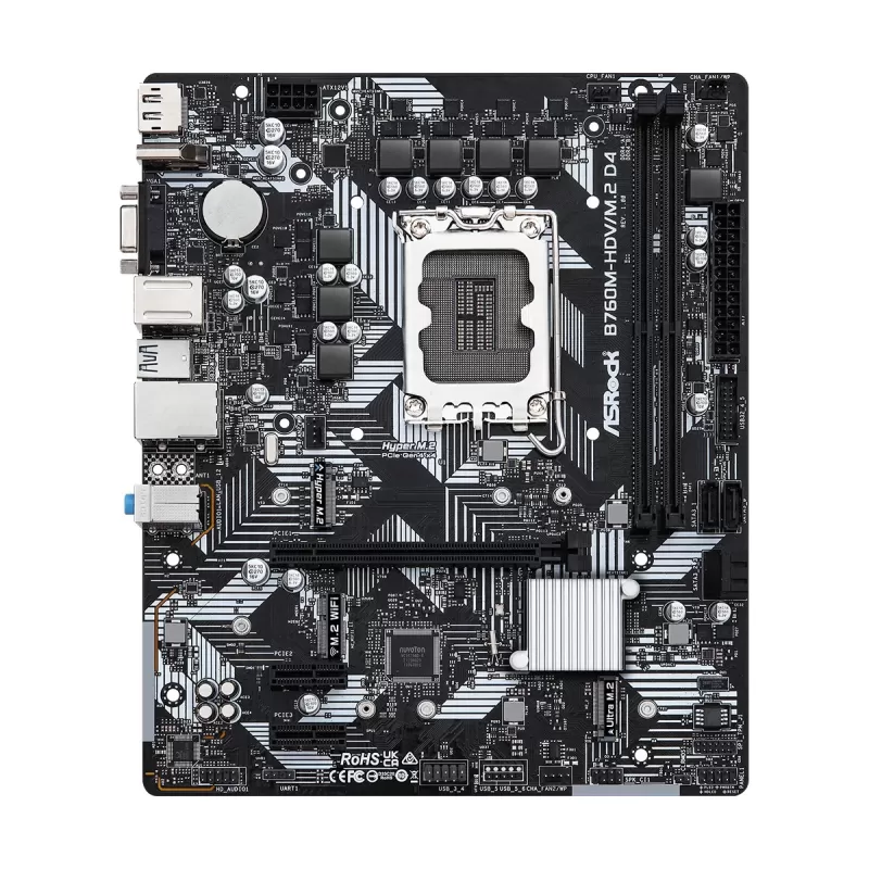 Motherboard ASRock B760M-HDV/M.2 D4 DDR4 DIMM LGA1700