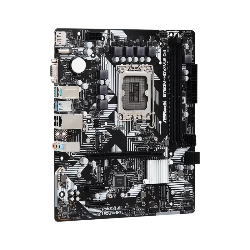 Motherboard ASRock B760M-HDV/M.2 D4 DDR4 DIMM LGA1700