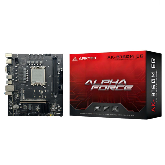 Материнская Плата ARKTEK B760 DDR4 AK-B760M EG LGA1700