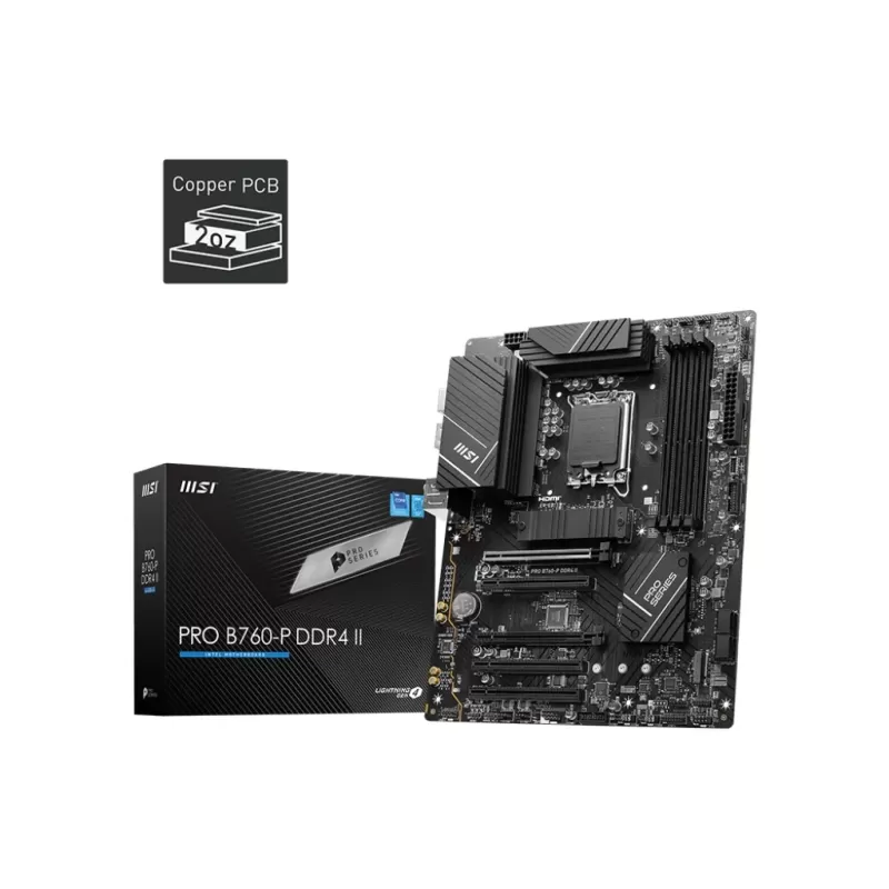 לוח אם MSI PRO B760-P DDR4 II LGA1700