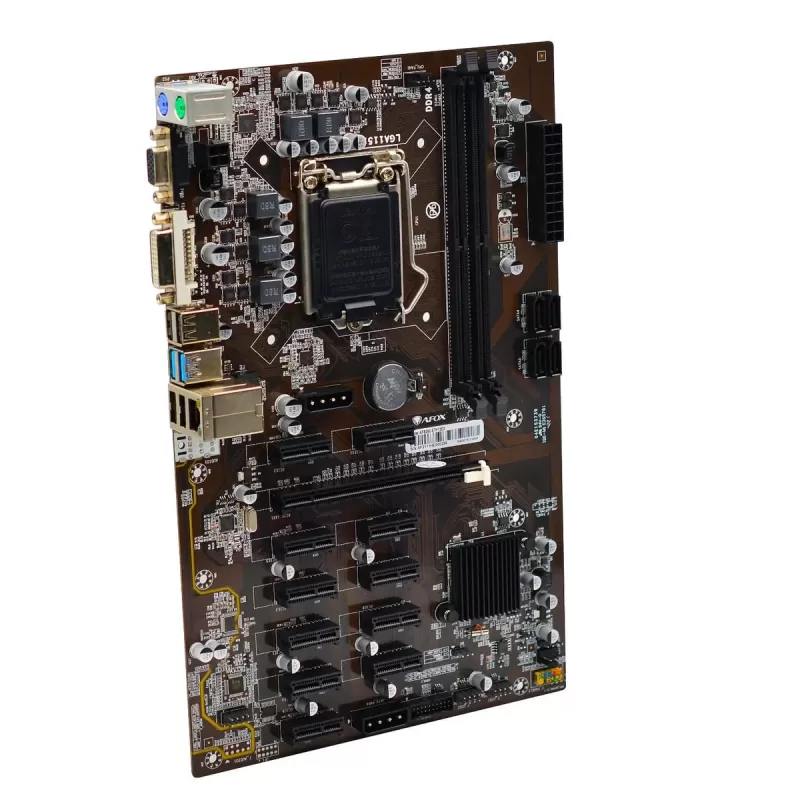 Motherboard for mining AFOX AFB250-ETH12EX DDR4 LGA1151 Motherboard for mining AFOX AFB250-ETH12EX DDR4 LGA1151
