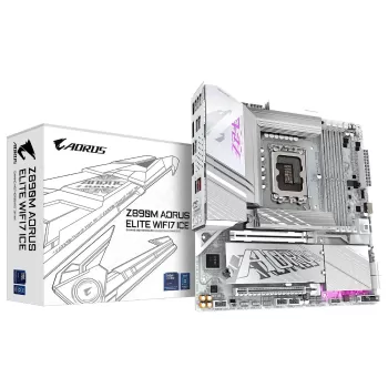 לוח אם Gigabyte Z890M AORUS ELITE WiFi7 ICE DDR5 LGA1851