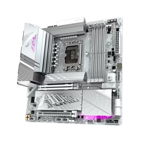 Материнская Плата Gigabyte Z890M AORUS ELITE WiFi7 ICE DDR5 LGA1851 Материнская Плата Gigabyte Z890M AORUS ELITE WiFi7 ICE DDR5 LGA1851
