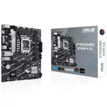 Motherboard Asus Prime B760M-K D4 DDR4 LGA1700 Motherboard Asus Prime B760M-K D4 DDR4 LGA1700