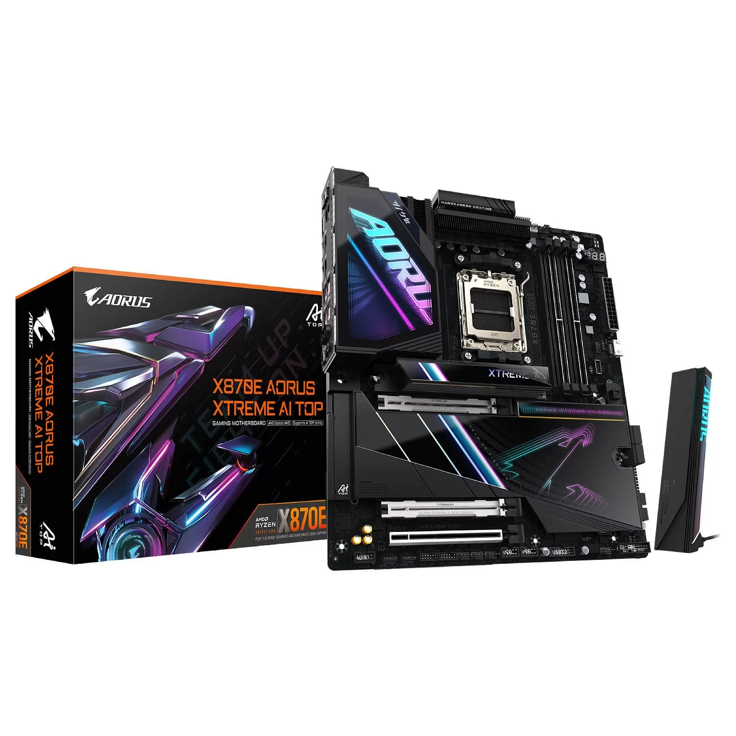 Материнская Плата Gigabyte X870E AORUS XTREME AI TOP DDR5 AM5