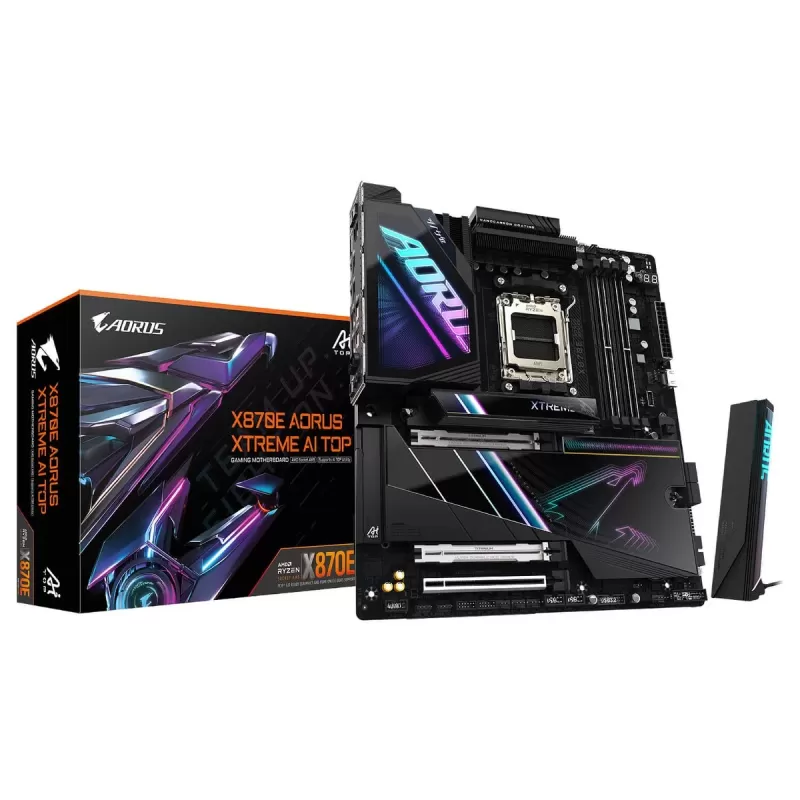 לוח אם Gigabyte X870E AORUS XTREME AI TOP DDR5 AM5 לוח אם Gigabyte X870E AORUS XTREME AI TOP DDR5 AM5