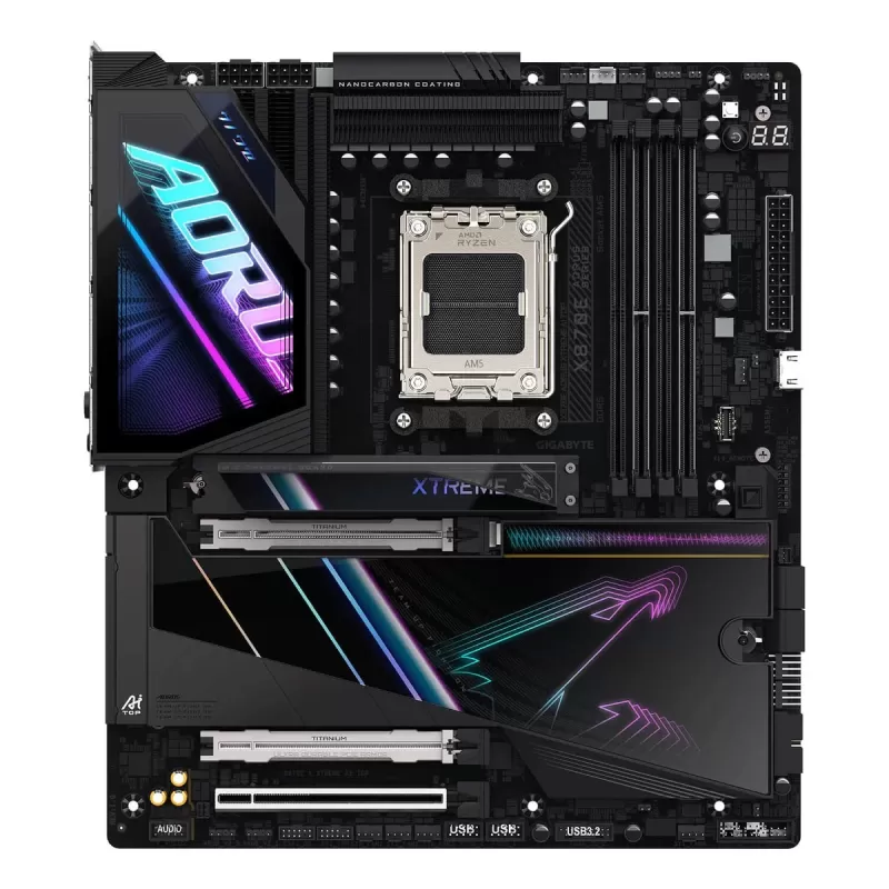 לוח אם Gigabyte X870E AORUS XTREME AI TOP DDR5 AM5 לוח אם Gigabyte X870E AORUS XTREME AI TOP DDR5 AM5