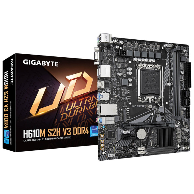 Motherboard Gigabyte H610M S2H V3 DDR4 LGA1700 Motherboard Gigabyte H610M S2H V3 DDR4 LGA1700