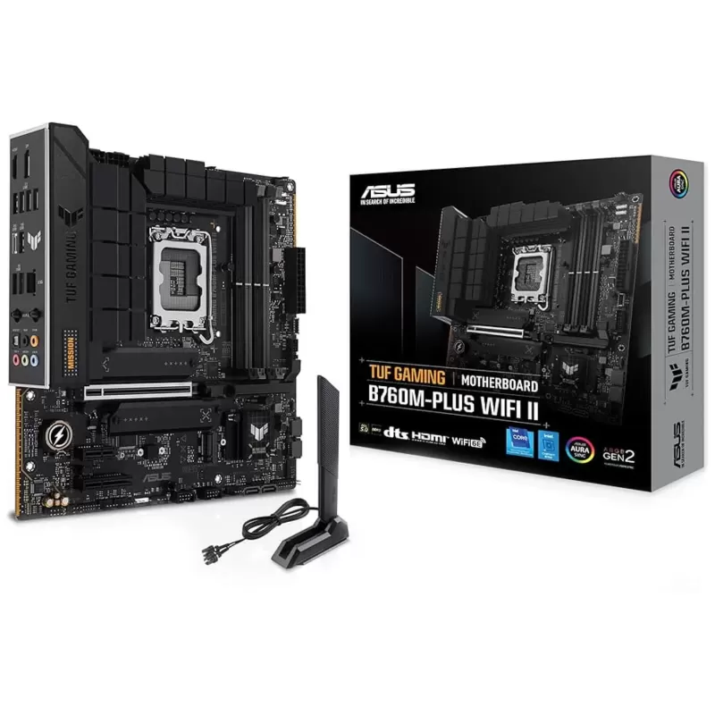 Материнская Плата Asus TUF GAMING B760M-PLUS WiFi II DDR5 LGA1700