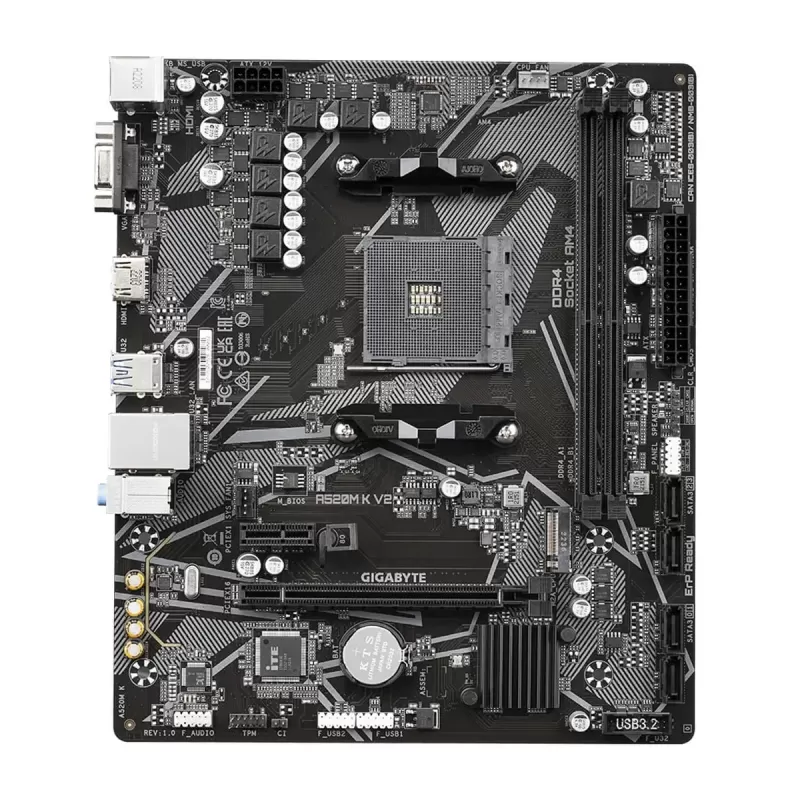 Motherboard Gigabyte A520M K V2 DDR4 AM4