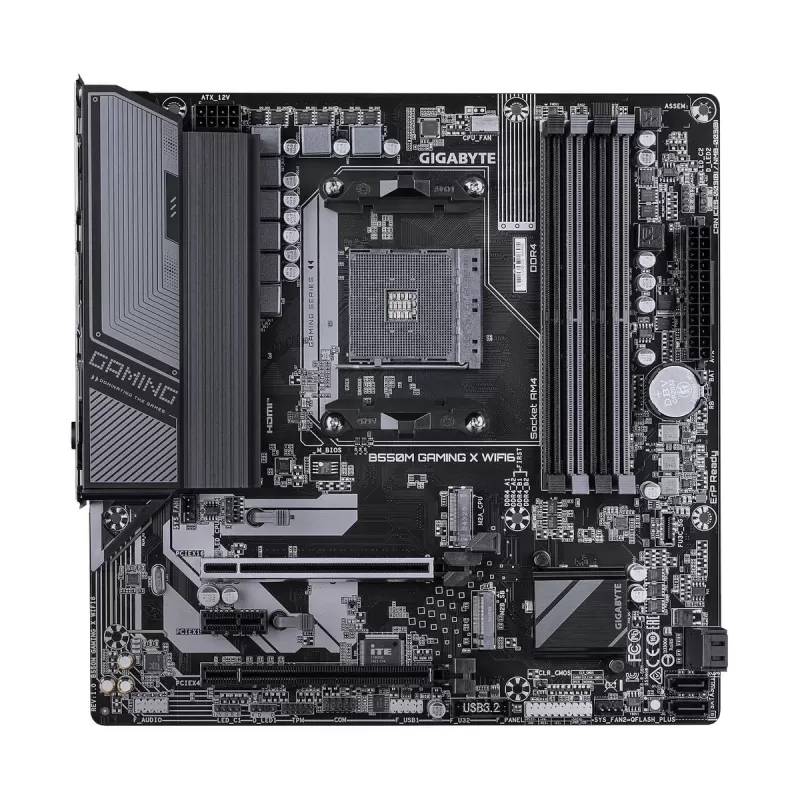 Материнская Плата Gigabyte B550M GAMING X WIFI6 DDR4 AM4 Материнская Плата Gigabyte B550M GAMING X WIFI6 DDR4 AM4