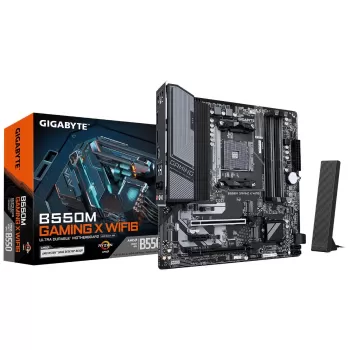 Материнская Плата Gigabyte B550M GAMING X WIFI6 DDR4 AM4 Материнская Плата Gigabyte B550M GAMING X WIFI6 DDR4 AM4