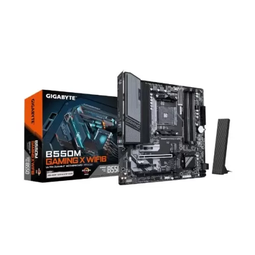 Материнская Плата Gigabyte B550M GAMING X WIFI6 DDR4 AM4 Материнская Плата Gigabyte B550M GAMING X WIFI6 DDR4 AM4