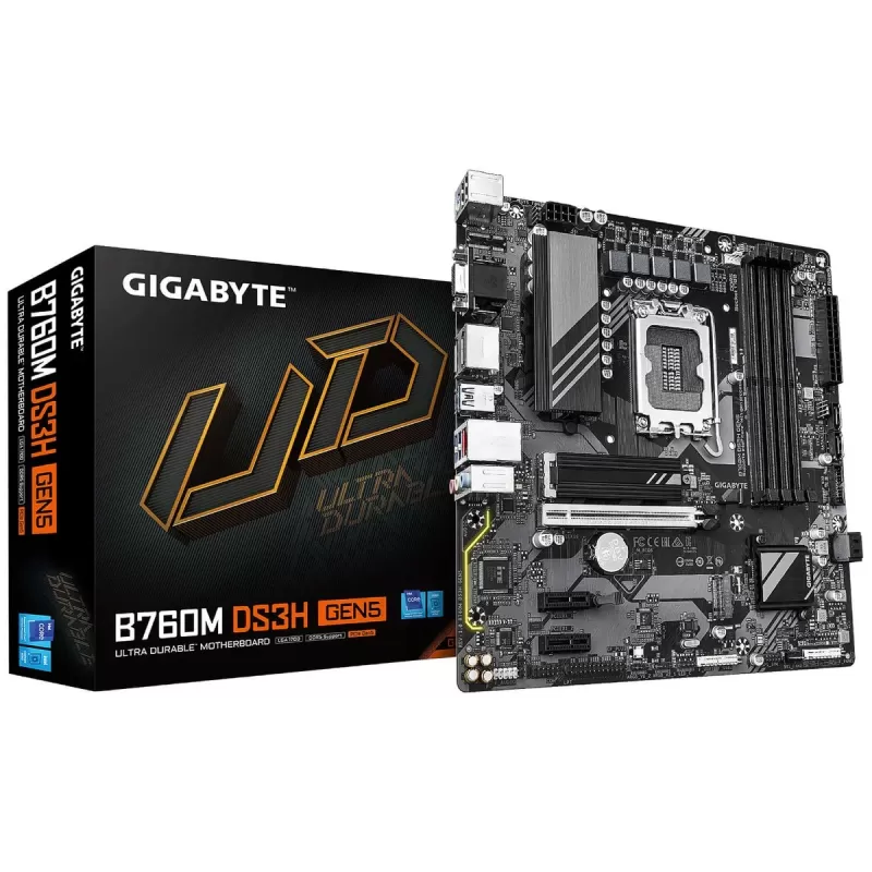 לוח אם Gigabyte B760M DS3H GEN5 DDR5 LGA1700