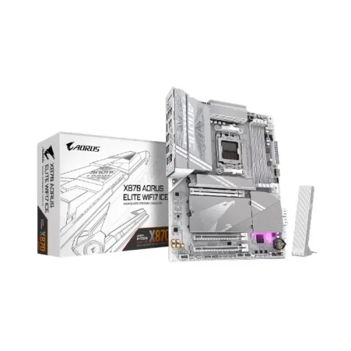 לוח אם Gigabyte X870 A ELITE X ICE DDR5 AM5