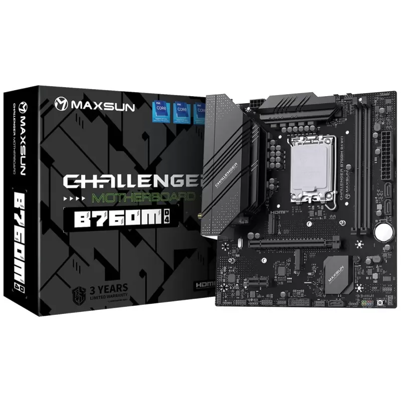 Motherboard MAXSUN Challenger B760M D4 WiFi DDR4 LGA1700