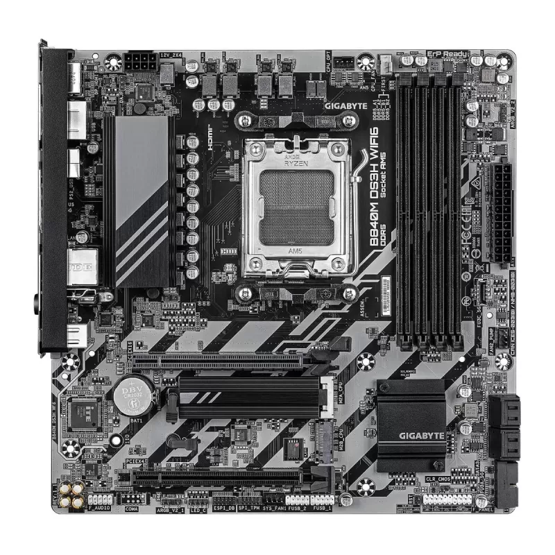 Motherboard Gigabyte B840M DS3H WiFi6 DDR5 AM5