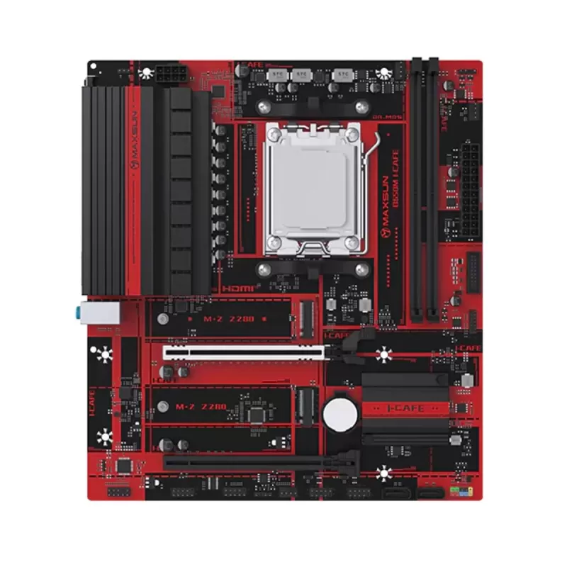 Материнская Плата MAXSUN B650M I-CAFE DDR5 AM5 Материнская Плата MAXSUN B650M I-CAFE DDR5 AM5