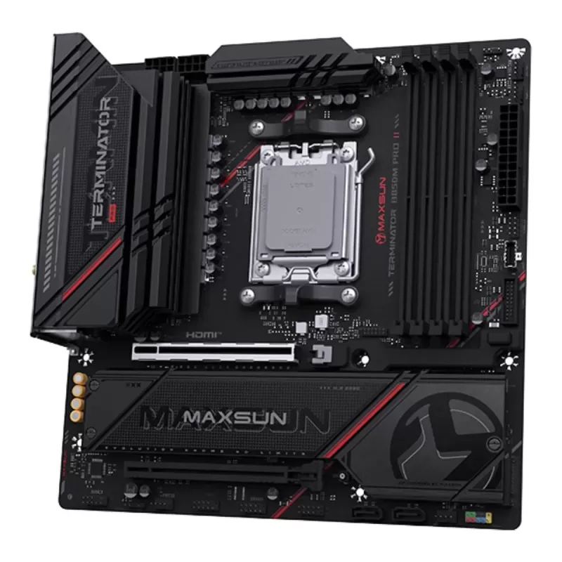 Motherboard MAXSUN Terminator B850M PRO II WiFi7 DDR5 AM5 Motherboard MAXSUN Terminator B850M PRO II WiFi7 DDR5 AM5