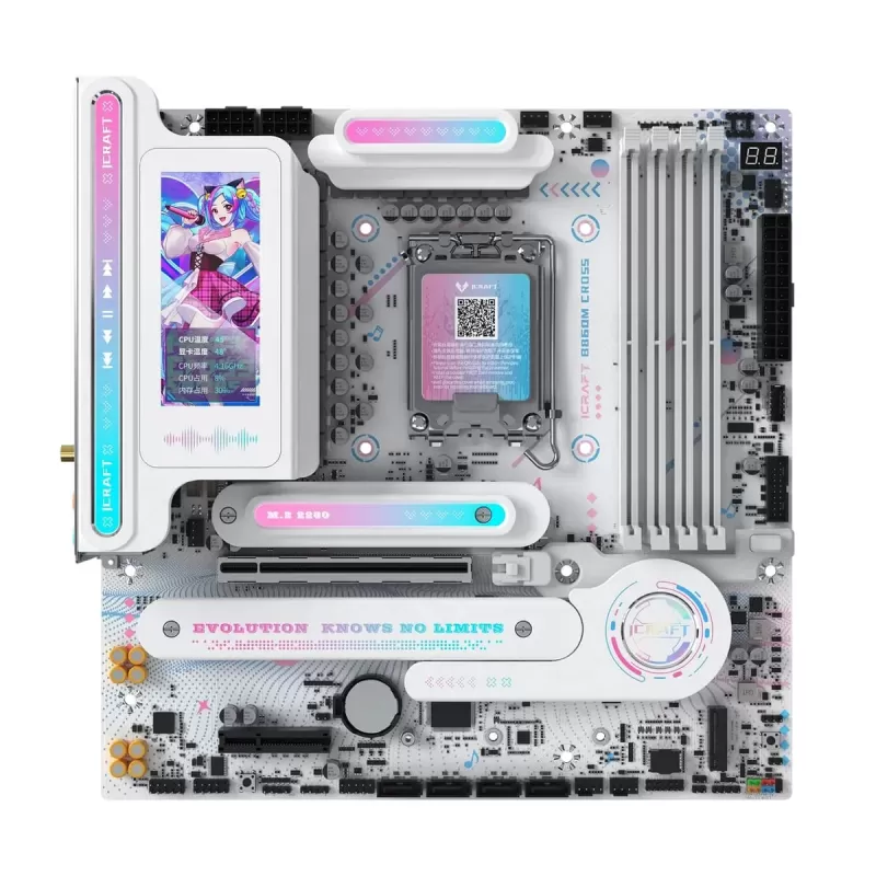 לוח אם MAXSUN iCraft B860M CROSS PRO DDR5 LGA1851