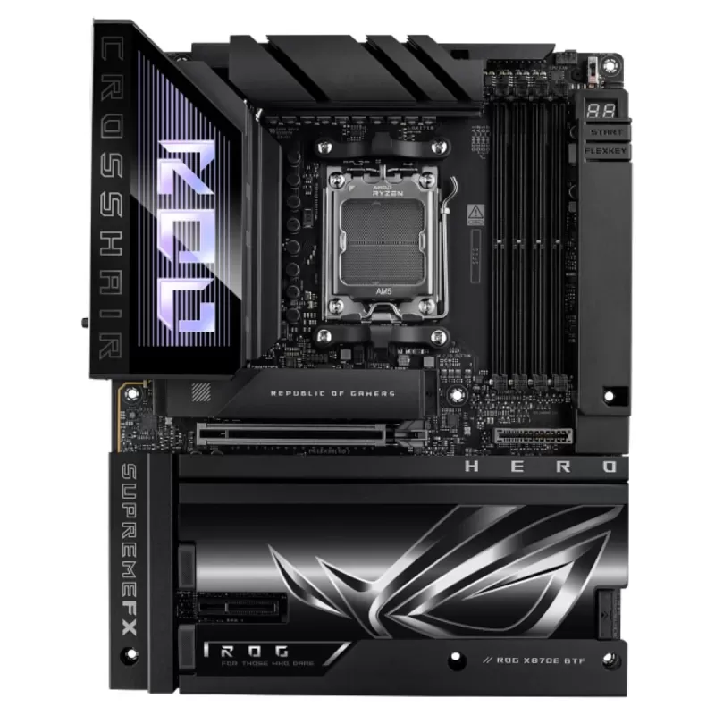 Материнская Плата Asus ROG CROSSHAIR X870E HERO BTF DDR5 AM5 Материнская Плата Asus ROG CROSSHAIR X870E HERO BTF DDR5 AM5