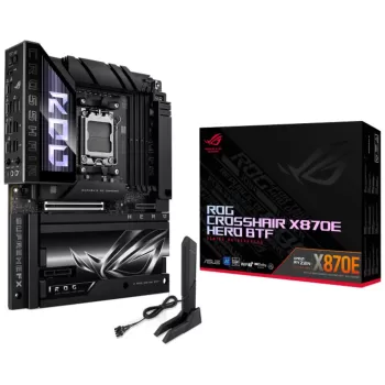 Материнская Плата Asus ROG CROSSHAIR X870E HERO BTF DDR5 AM5 Материнская Плата Asus ROG CROSSHAIR X870E HERO BTF DDR5 AM5
