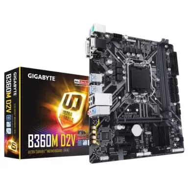 לוח אם Gigabyte GA-B360M D2V DDR4 LGA1151 - יבואן רשמי לוח אם Gigabyte GA-B360M D2V DDR4 LGA1151 - יבואן רשמי