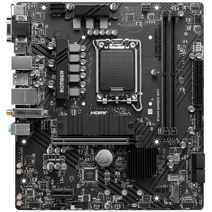 Motherboard MSI B760M BOMBER WIFI DDR5 LGA1700