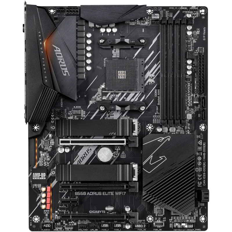 Материнская Плата Gigabyte B550 AORUS ELITE WIFI7 DDR4 AM4 - официальный импортер