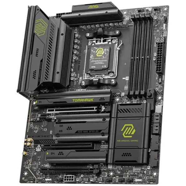 לוח אם MSI MAG X870E TOMAHAWK WIFI DDR5 AM5 לוח אם MSI MAG X870E TOMAHAWK WIFI DDR5 AM5