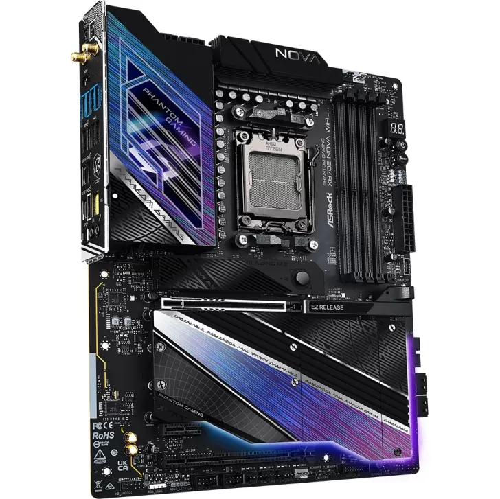 Материнская Плата ASRock X870E Nova WiFi DDR5 AM5 Материнская Плата ASRock X870E Nova WiFi DDR5 AM5