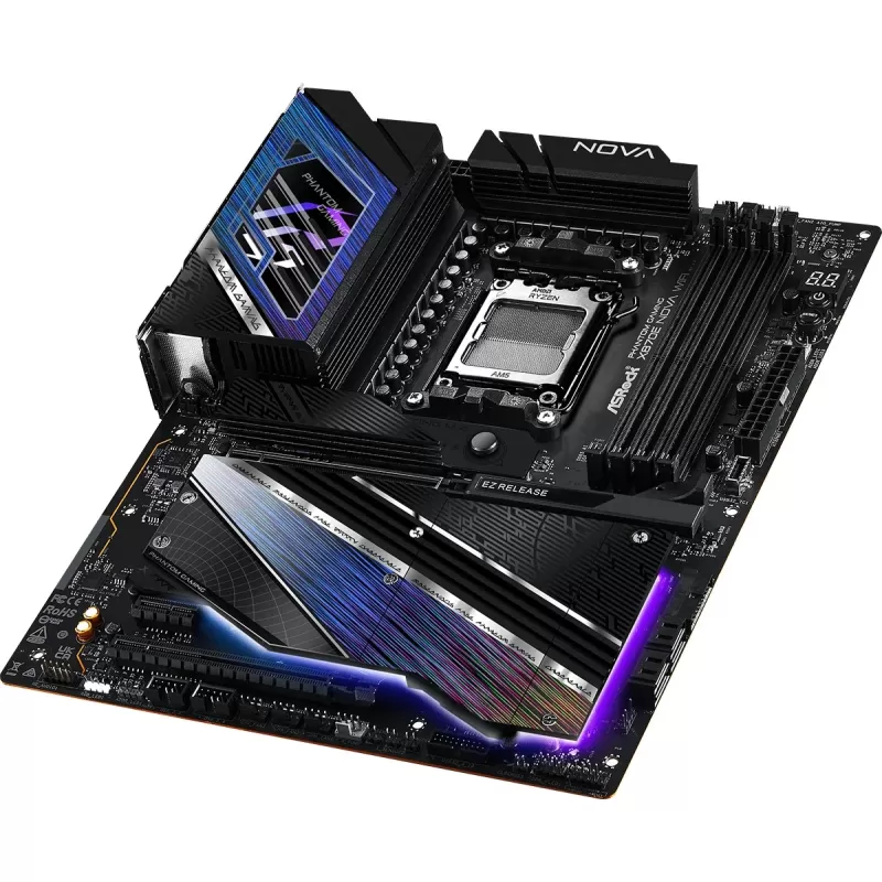 Материнская Плата ASRock X870E Nova WiFi DDR5 AM5 Материнская Плата ASRock X870E Nova WiFi DDR5 AM5
