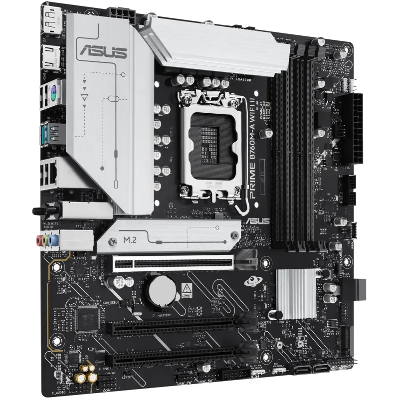 Материнская Плата Asus PRIME B760M-A WIFI II DDR5 LGA1700