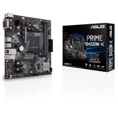 Motherboard Asus PRIME B450M-K DDR4 AM4 Motherboard Asus PRIME B450M-K DDR4 AM4